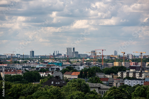 Berlin (west Berlin) skyline.