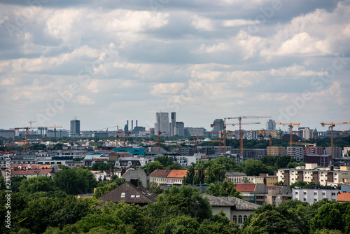 Berlin  west Berlin  skyline.
