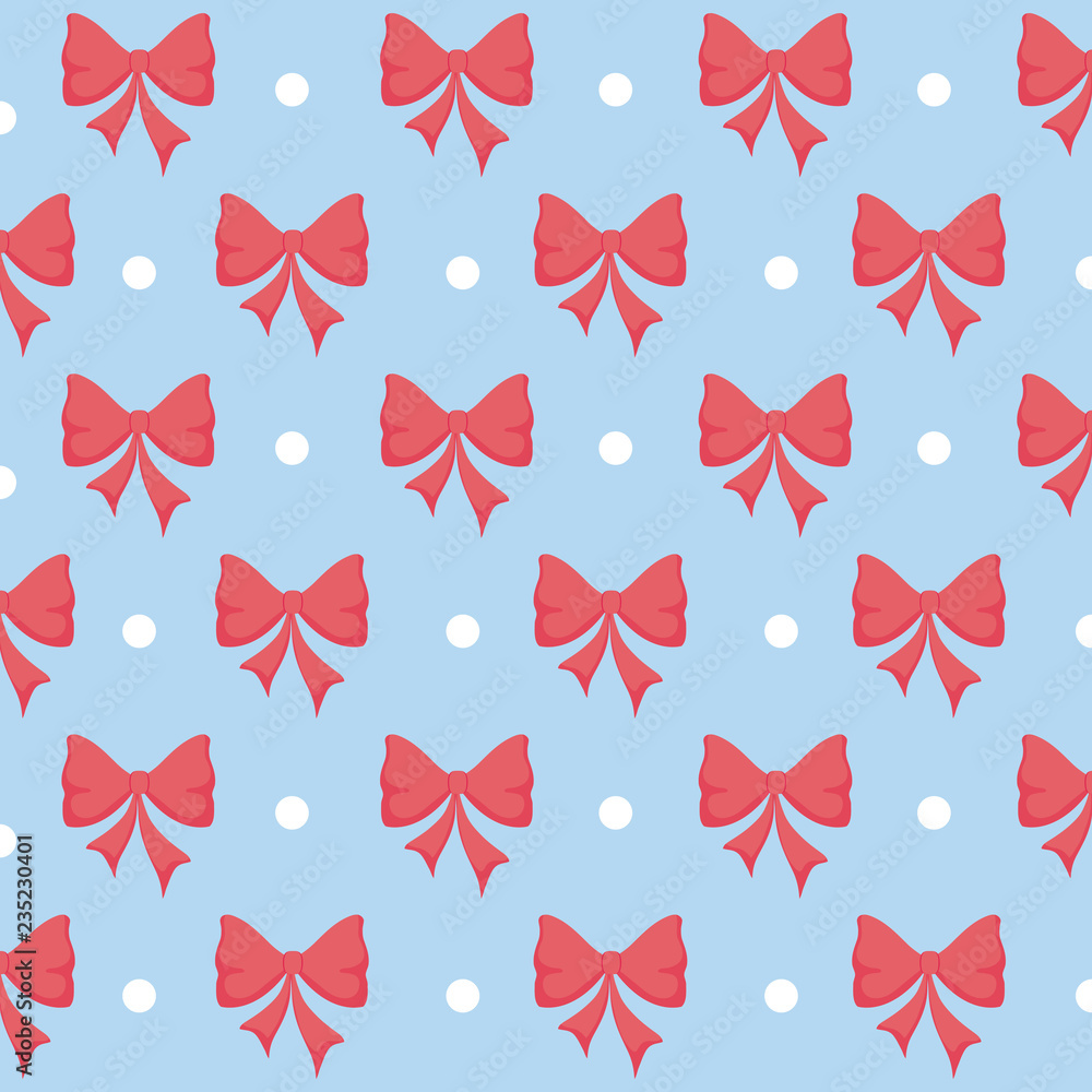 bow ribbon decorative pattern bow ribbon decorative pattern