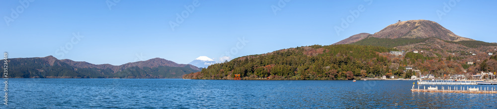 芦ノ湖　パノラマ