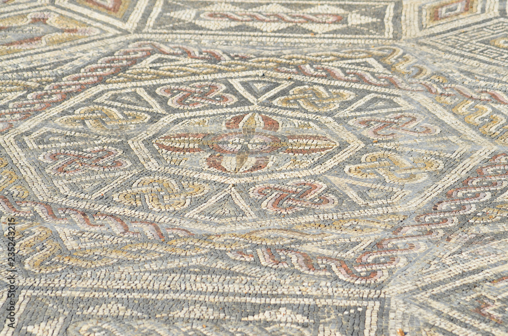 Roman Mosaic at Conimbriga Portugal 1
