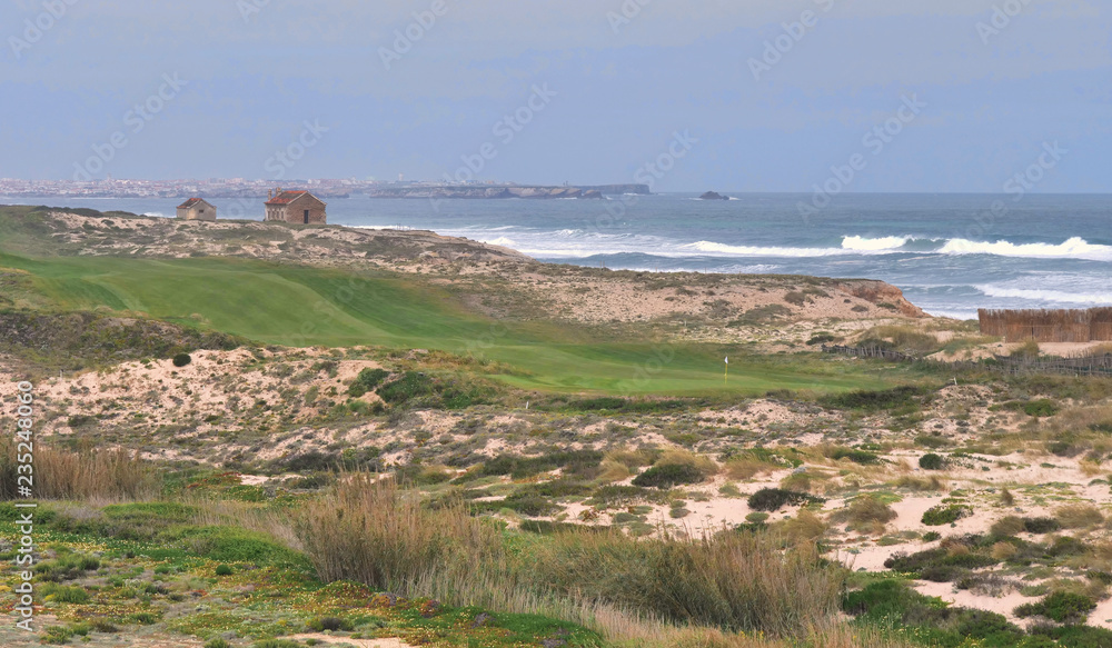 Portuguese golf course by the sea Portuguese golf course by the sea
