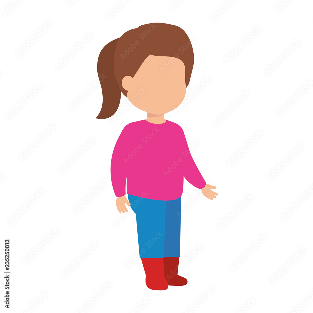 beautiful little girl character beautiful little girl character