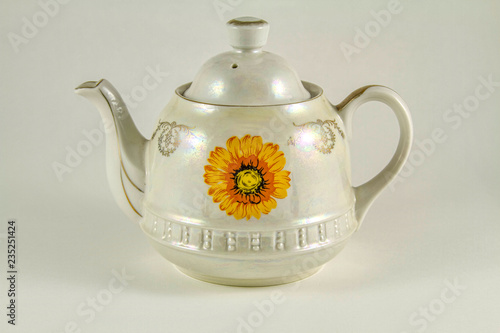 teapot isolated on white background