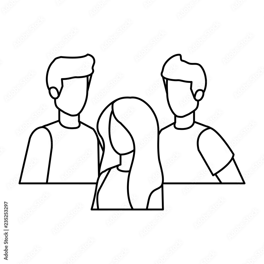 group of people characters group of people characters