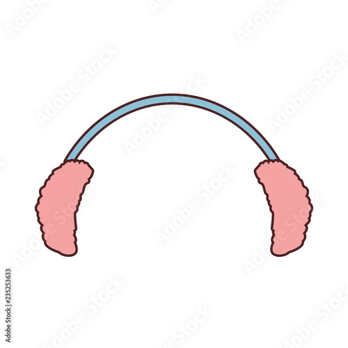 ear cold protection icon