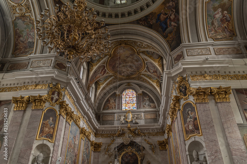 Ornate European Church ceiling