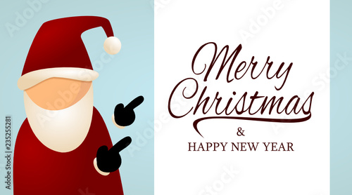 Santa Claus Merry Christmas