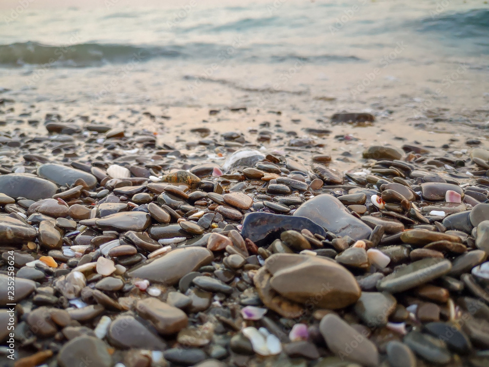 beach Land water pebble stone Rock sea solid no people day surface level selective focus large group of objects beauty in Nature beach Land water pebble stone Rock sea solid no people day surface level selective focus large group of objects beauty in Nature