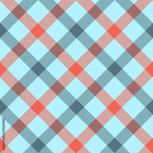 Classic tartan, Picnic tablecloth, Gingham, Buffalo, Lamberjack, Merry Christmas check plaid seamless patterns.