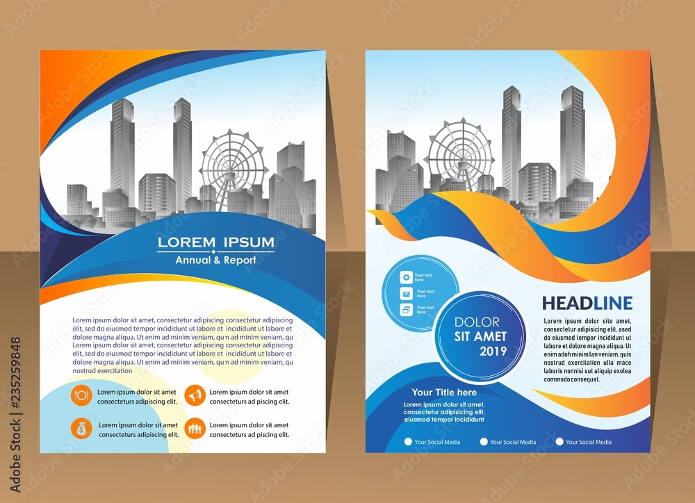 modern cover, brochure, layout for annual report with city background
modern cover, brochure, layout for annual report with city background