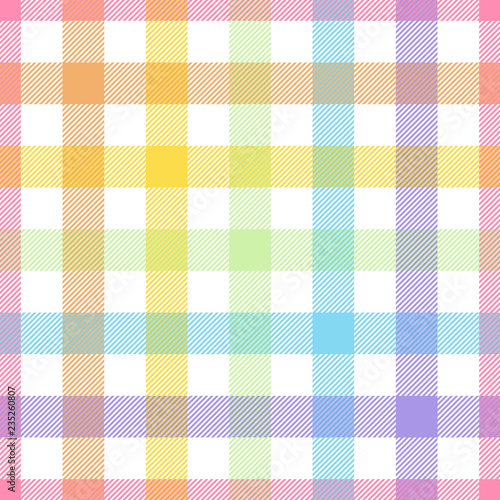 Rainbow, lgbt - seamless watercolor pattern.