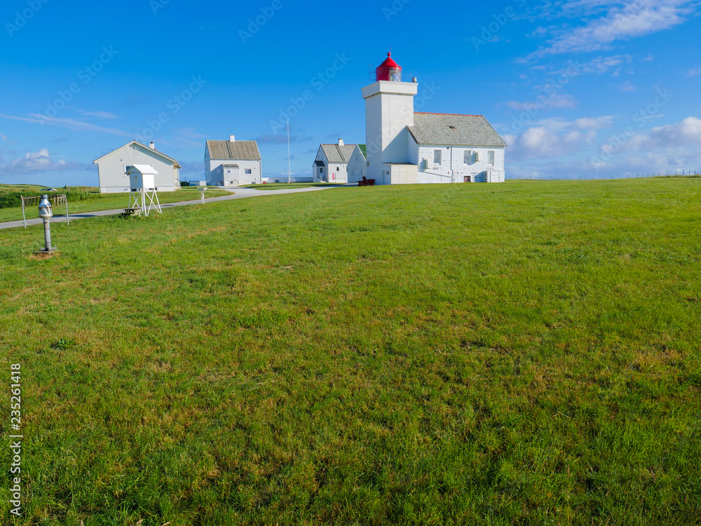 Obrestad lighthouse in Norway.