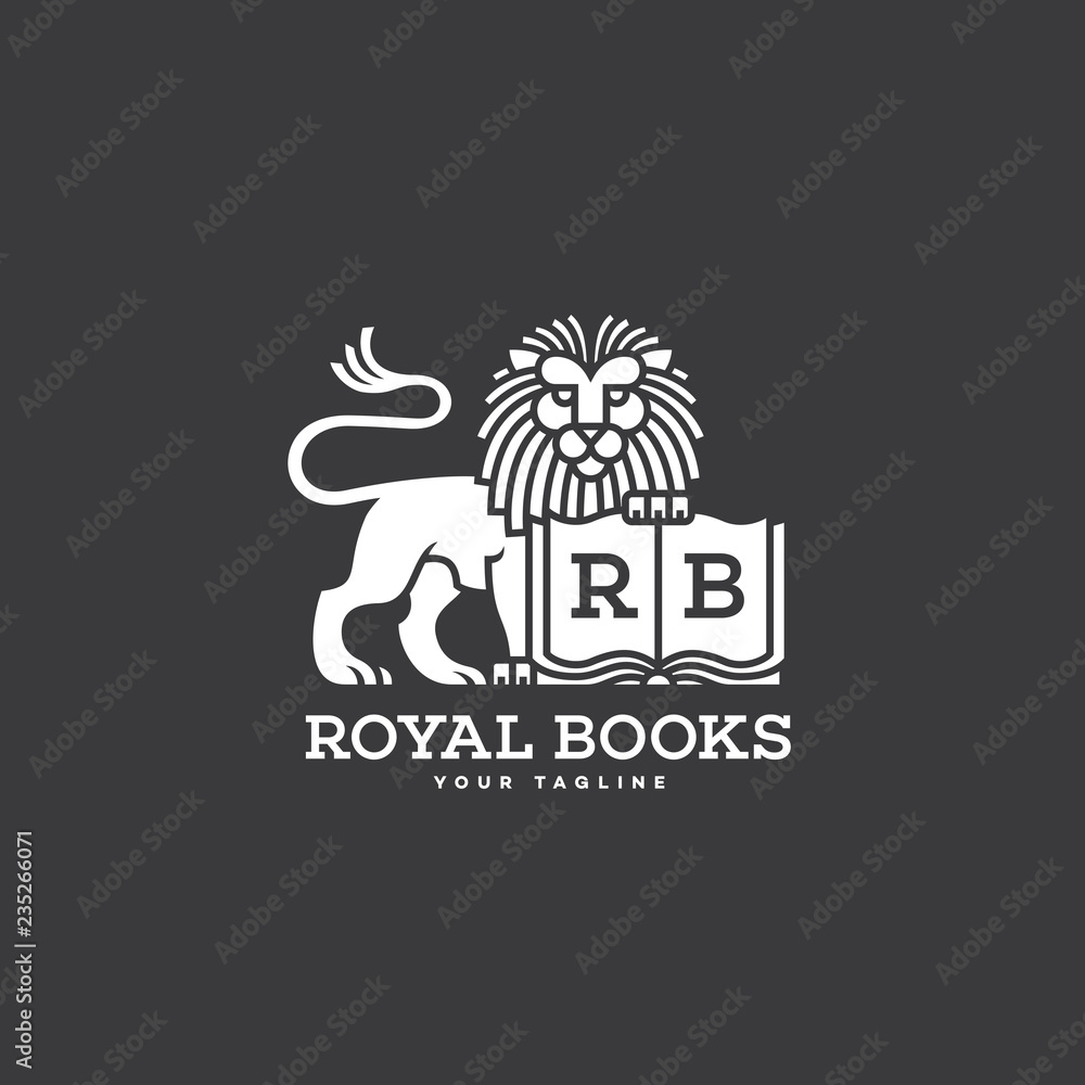 Fototapeta premium Lion logo