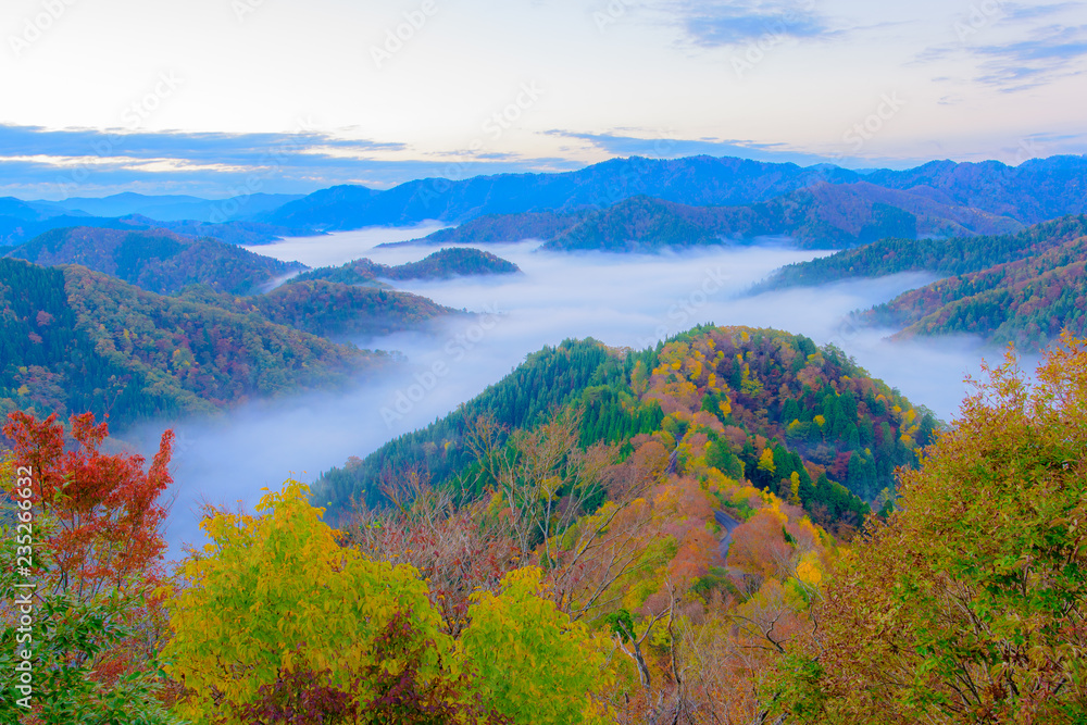 sea of clouds in Japan