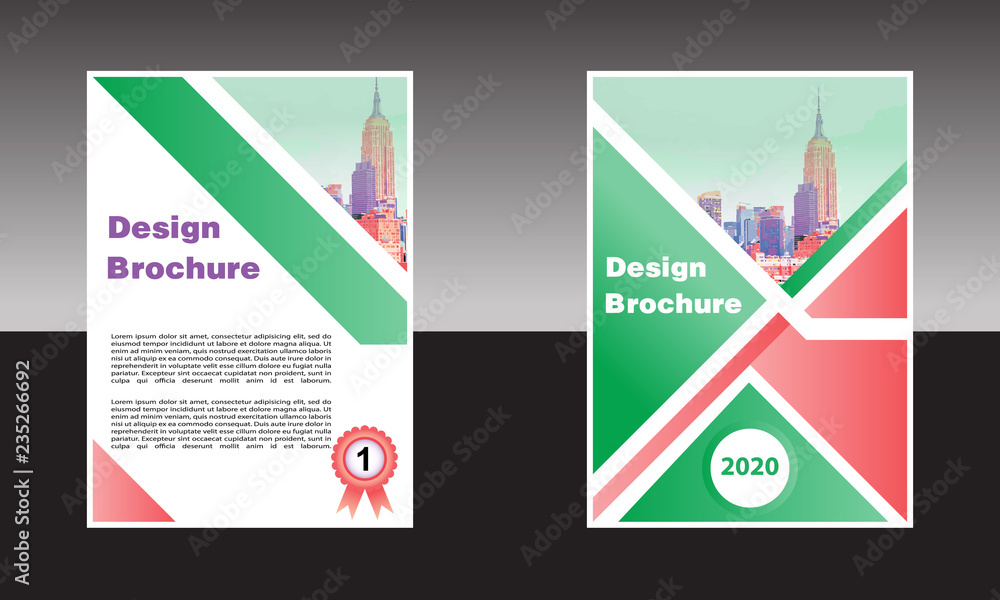 design cover book a4 catalog book brochure flyer layout annual report business template creative and modern