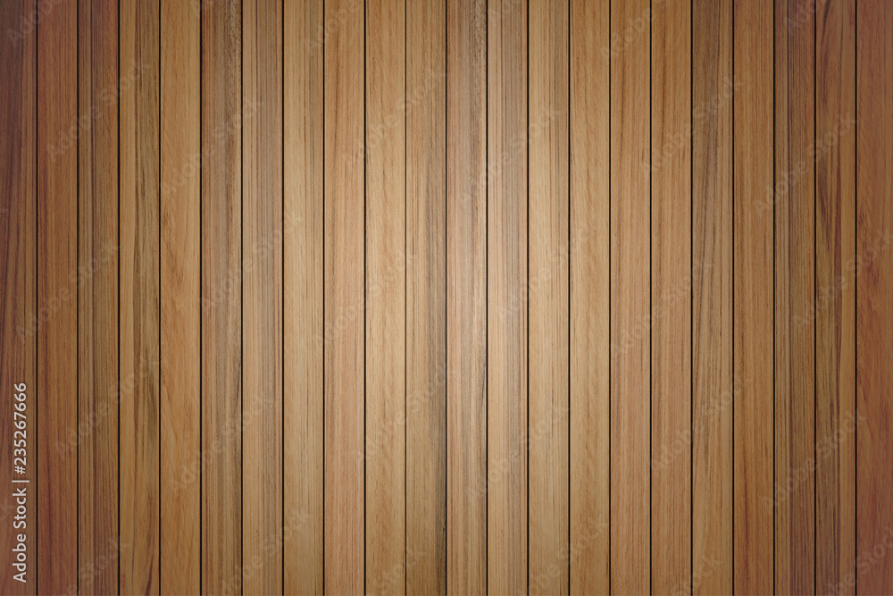 Naklejka premium Wood background with gradient light