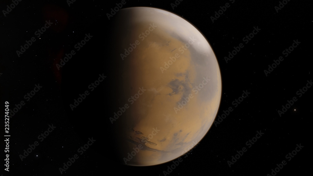 Mars. Astronomy and science concept. Space theme. Mars. Astronomy and science concept. Space theme.