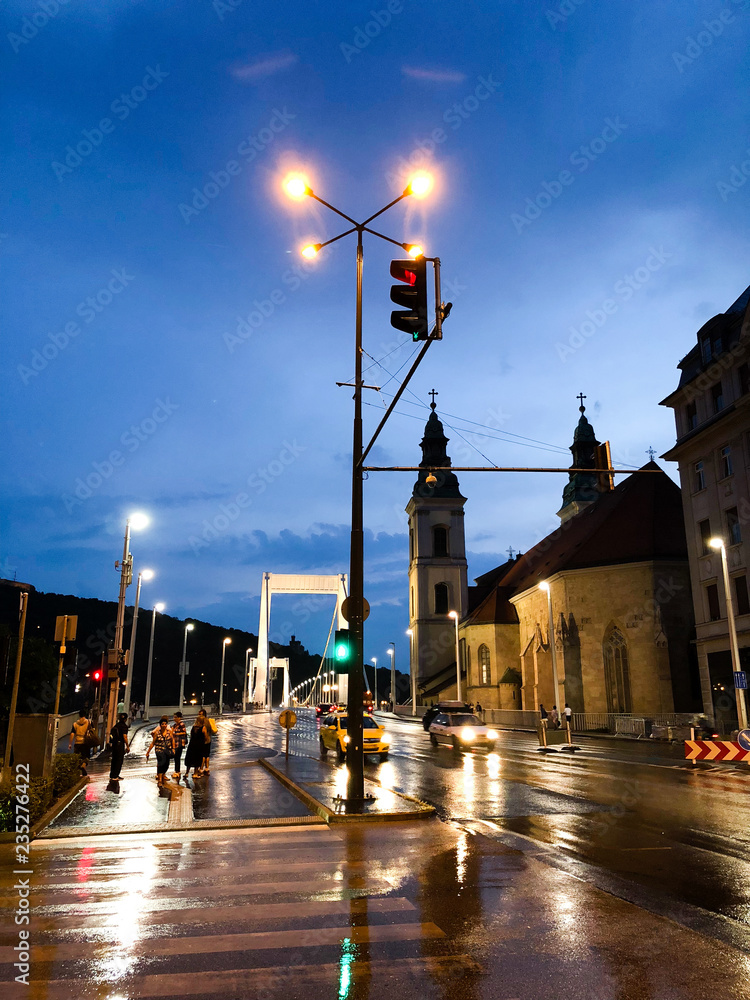 Obraz premium Budapest, Donau