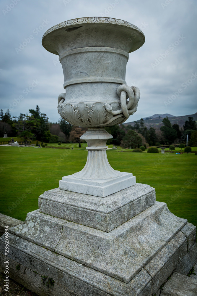 stone sculpture at Powerscourt Estate stone sculpture at Powerscourt Estate