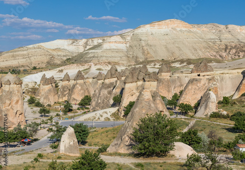 Çavuşin, Turkey - A Unesco World Heritage site, Cappadocia is famous for its fairy chimneys, churches and castles carved in the rock, and a unique heritage © SirioCarnevalino