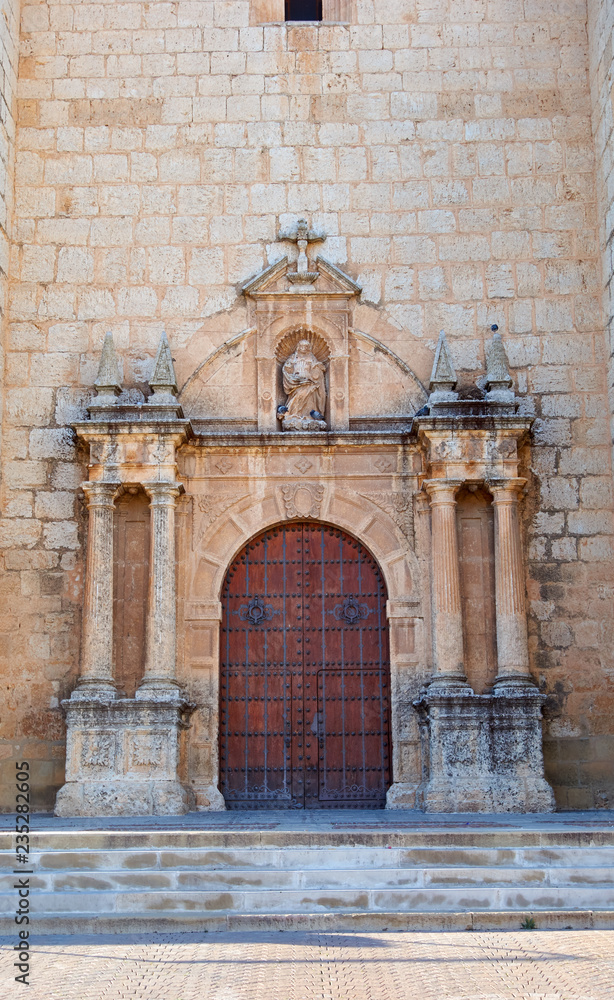 La Roda El Salvador church in Albacete La Roda El Salvador church in Albacete
