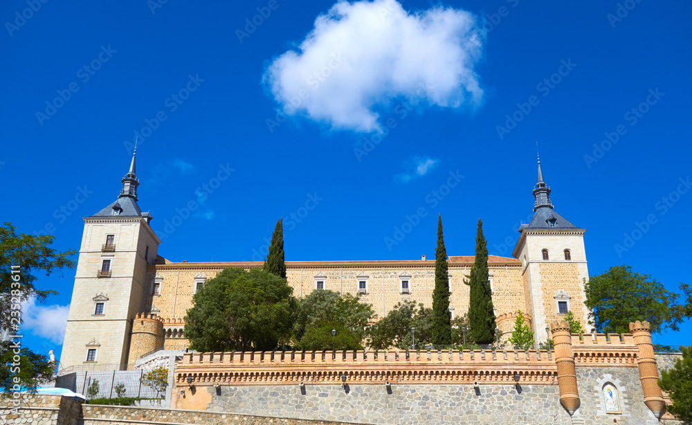Alcazar de Toledo in Castile La Mancha Spain