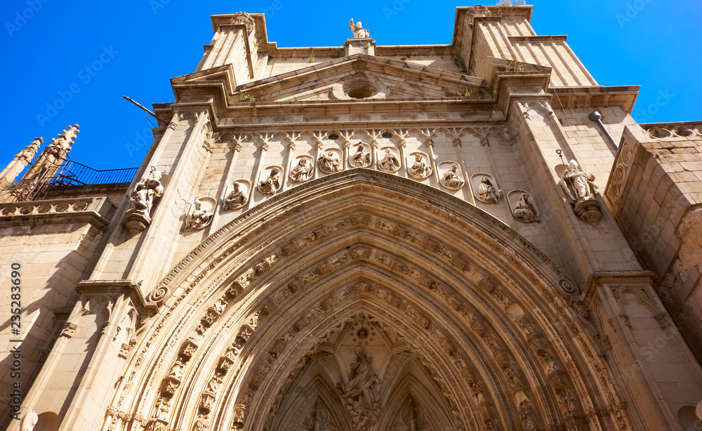 Toledo Cathedral in Castile La Mancha Spain