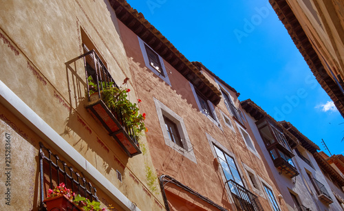 Toledo facades in Castile La Mancha Spain photo