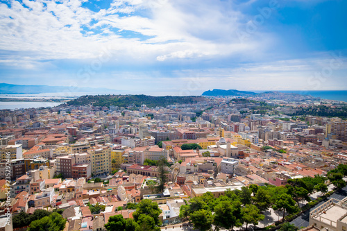 View of Cagliari, Sardinia, Italy. © isaac74