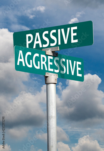 Passive aggressive sign