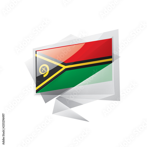 Free Download Vanuatu flag, vector illustration on a white background - GFXLoad