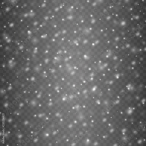 Texture snow bokeh holiday background winter gray