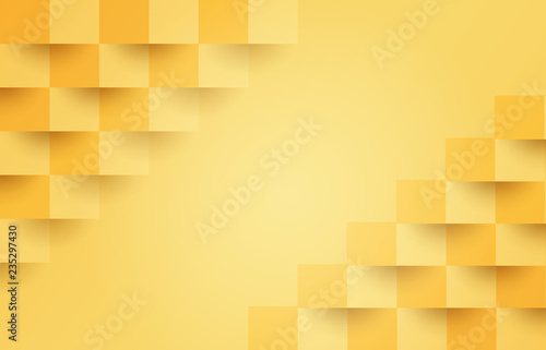 Gold abstract background vector with blank space for text.
