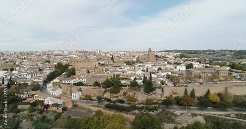 Skyline of Ubeda in Jaen Andalusia Spain
