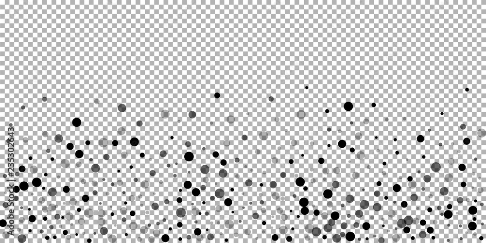 Scattered random black dots. Dark points dispersio Scattered random black dots. Dark points dispersio