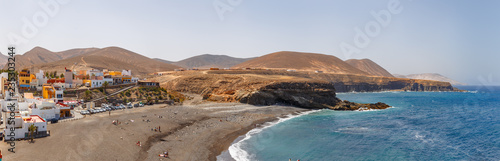 Panoramic View of Ajuy Village in Fuerteventura  Canary Islands