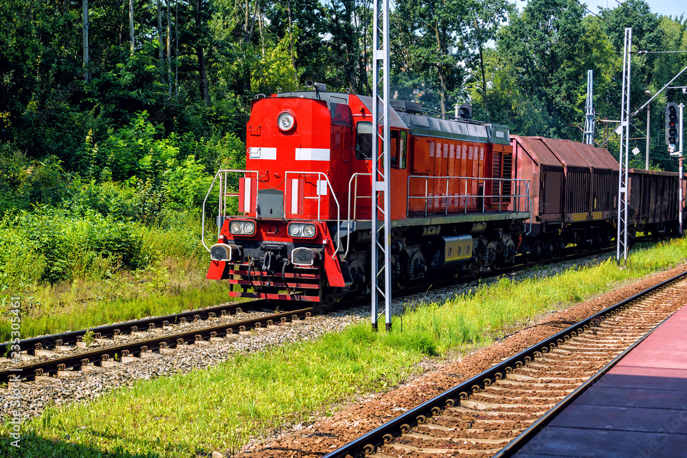 freight train red freight train red