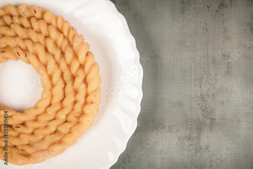 Indian Traditional Snacks Murukku photo