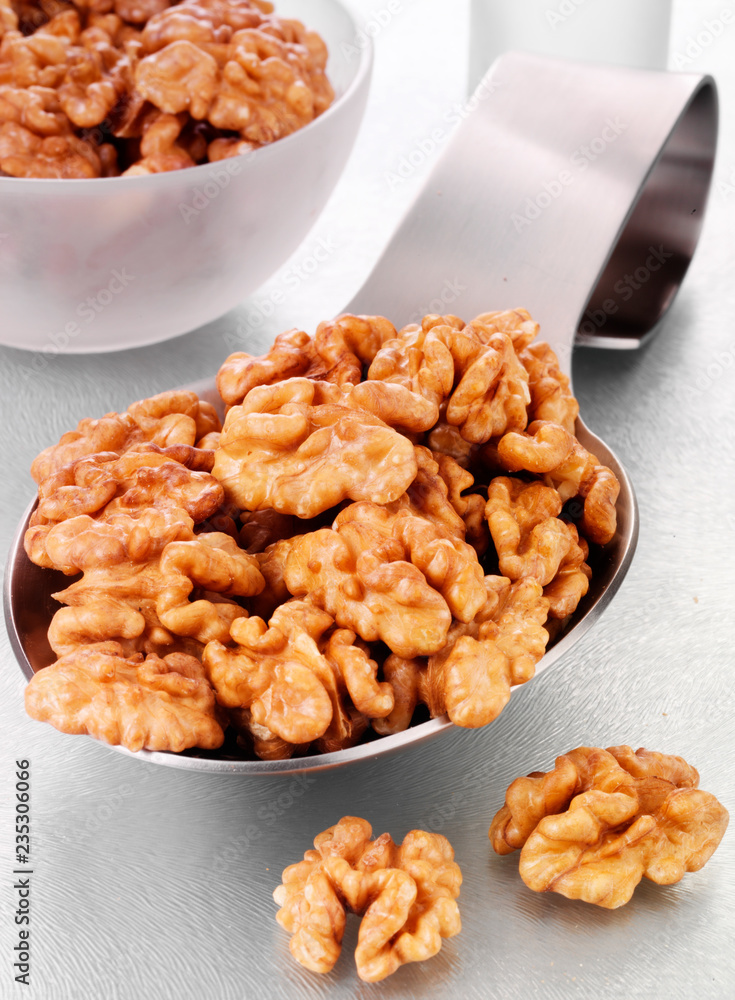SPOONFUL OF WALNUT HALVES SPOONFUL OF WALNUT HALVES