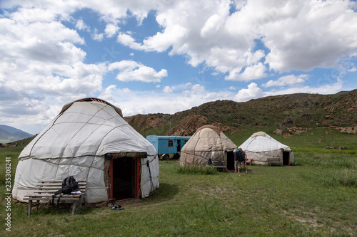 Jurtencamp Tuura Suu in Kirgistan