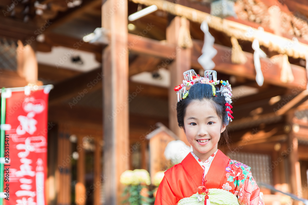 七五三のお祝い
