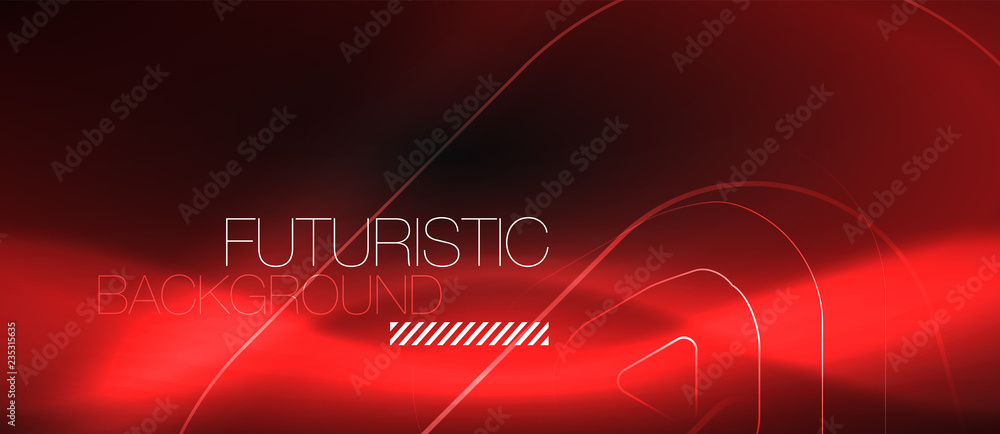 Dark black abstract background with neon colors and lines Dark black abstract background with neon colors and lines