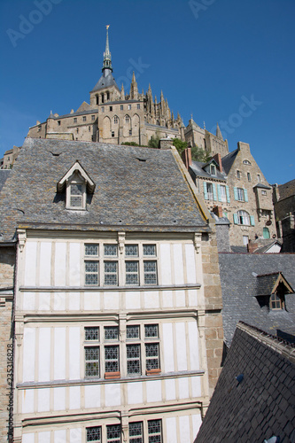 Mont Saint Michel, Normandia, Francia photo