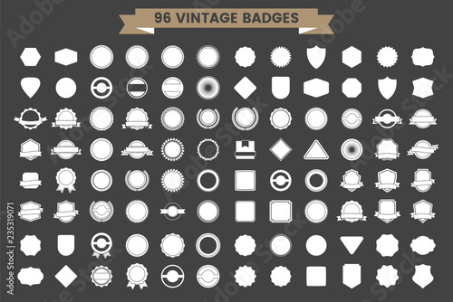 Vintage Retro Vector Logo for banner