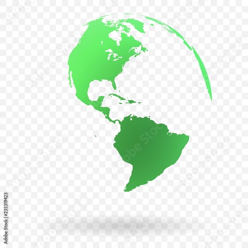 Earth globe symbol