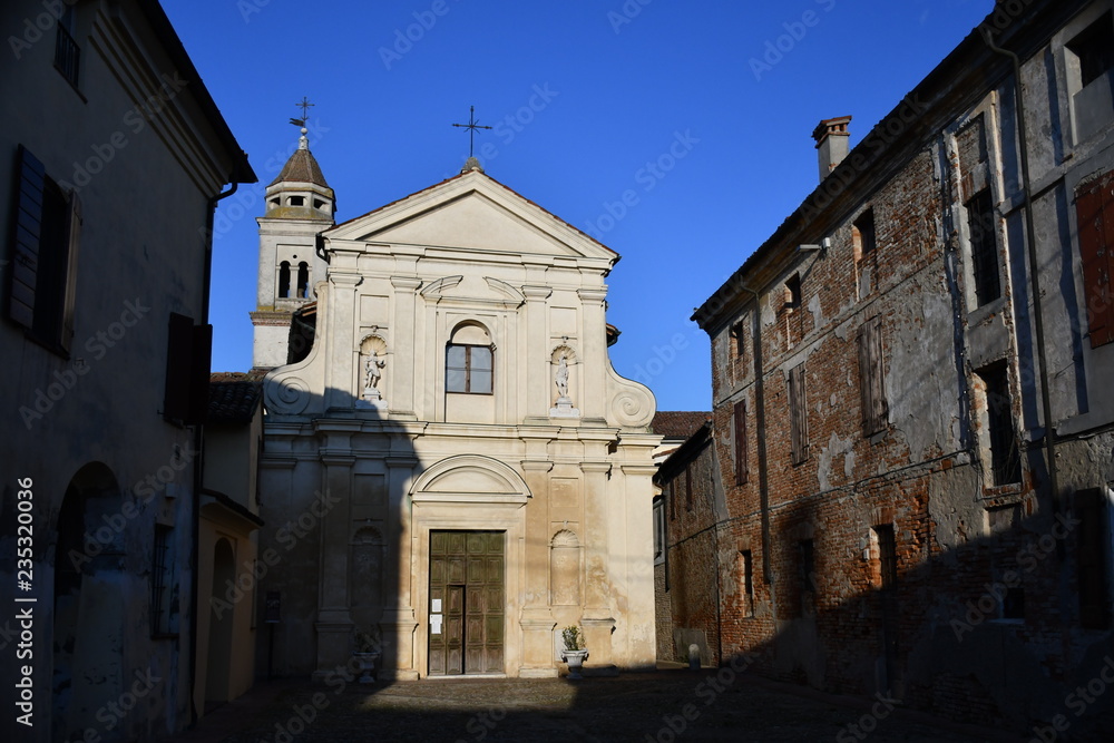 Sabbioneta ,  Italy chiesa antica  