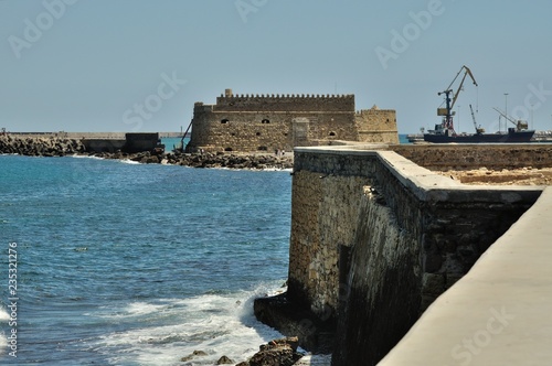 An Old Fortification on a Greek Island