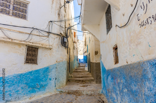 Streets of the sacred town of Moulay Idriss, Morocco © Stefano Zaccaria