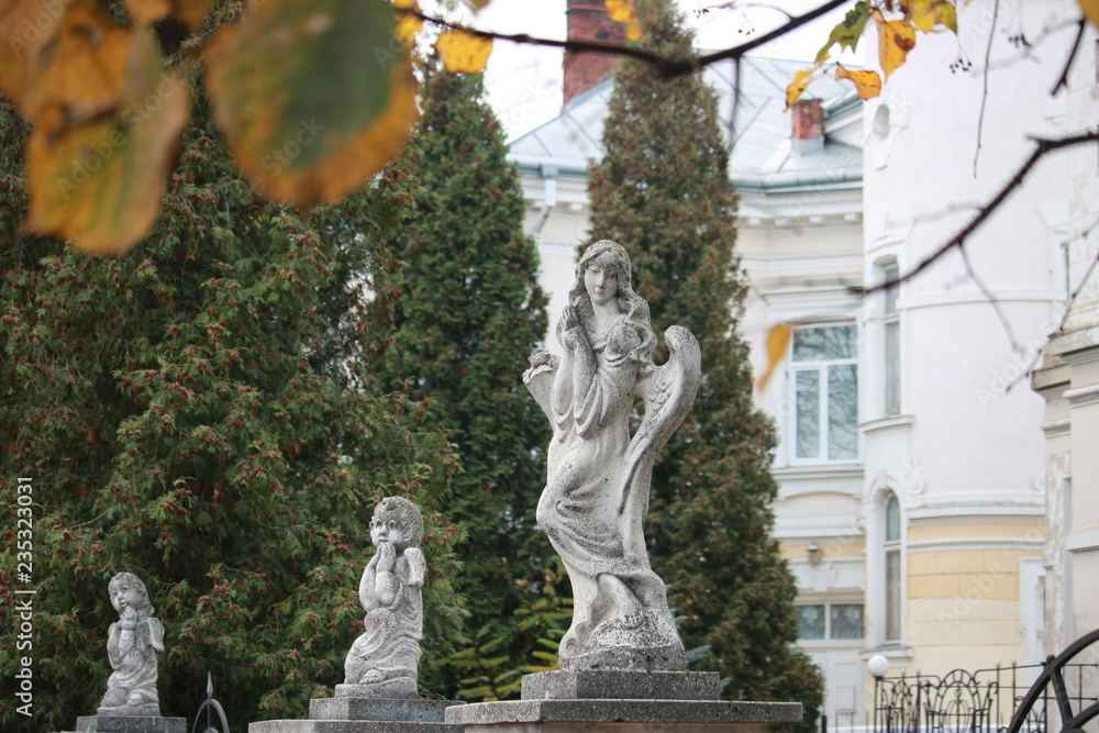 statue in park statue in park
